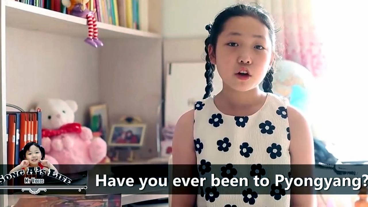 La petite youtubeuse de Corée du Nord